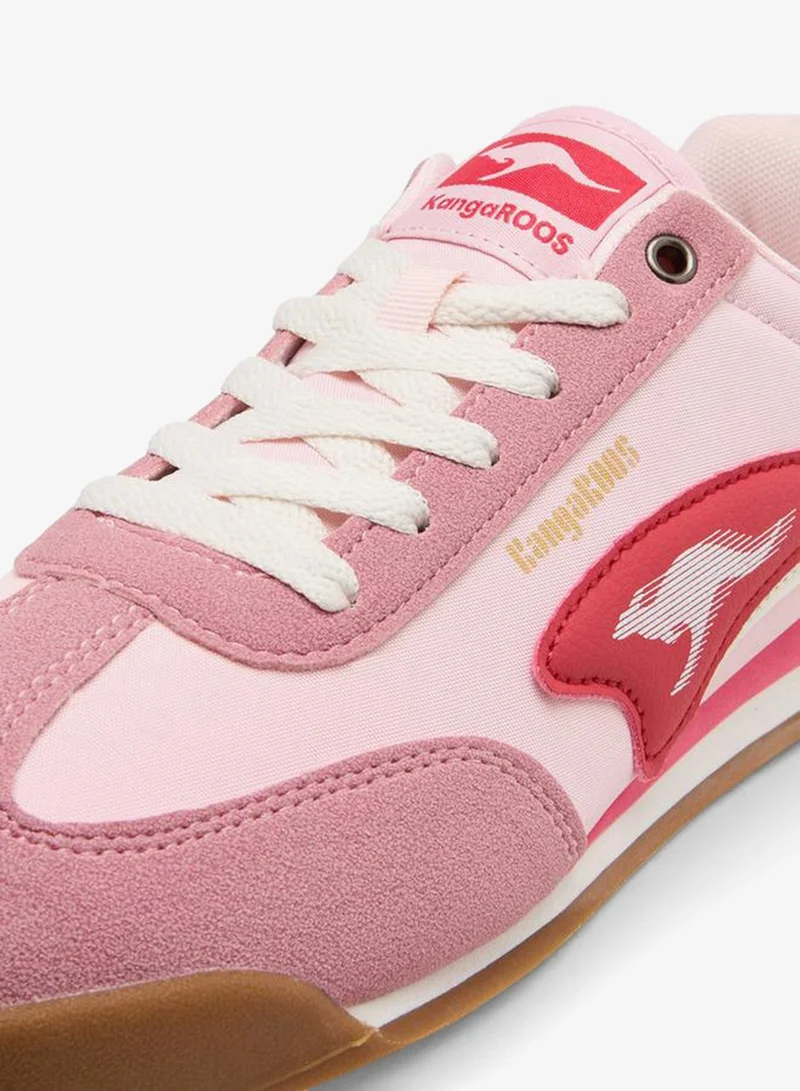 kangaROOS Pink Women Lace-Up Sports Shoes for Women | Best Price UAE