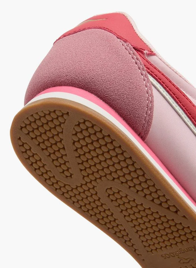 Kangaroos Pink Women Lace-Up Sports Shoes for Women | Best Price UAE