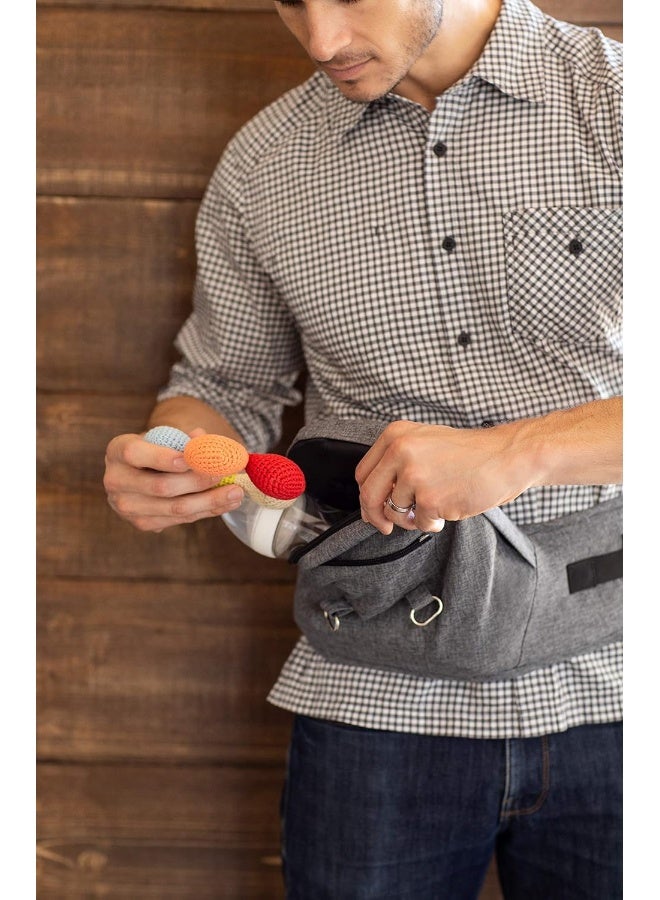 MOBY Hip Seat and Baby Carrier - 2-in-1 Ergonomic Baby Carrier and Toddler Carrier - Image 5