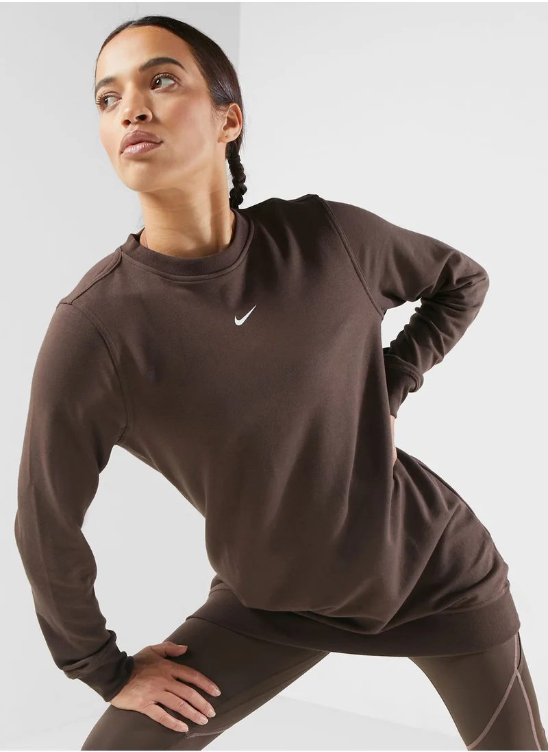 Nike One Dri-Fit Crew Tunic Sweatshirt