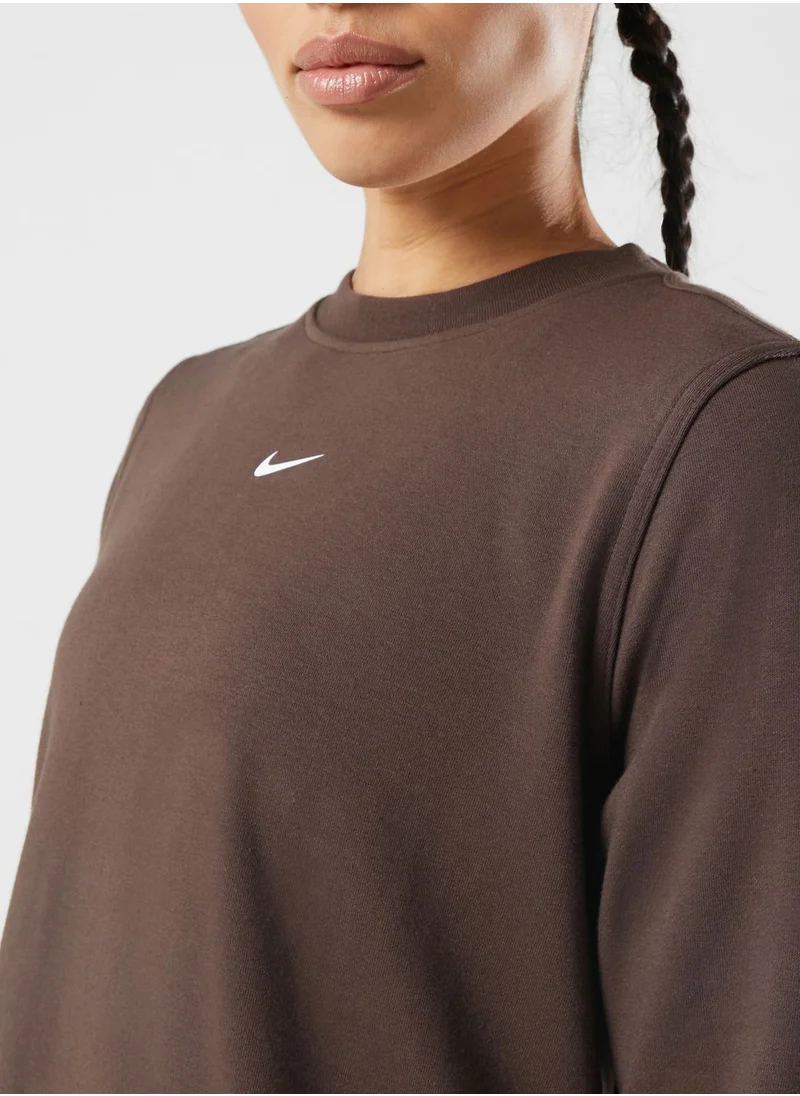 Nike One Dri-Fit Crew Tunic Sweatshirt