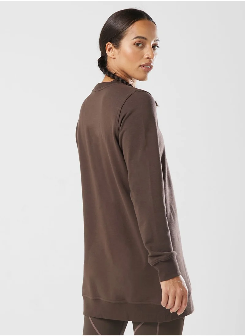 Nike One Dri-Fit Crew Tunic Sweatshirt