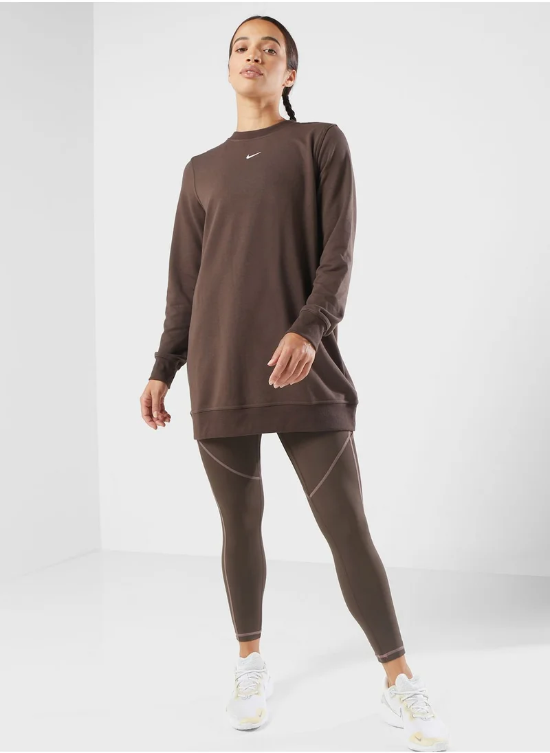Nike One Dri-Fit Crew Tunic Sweatshirt