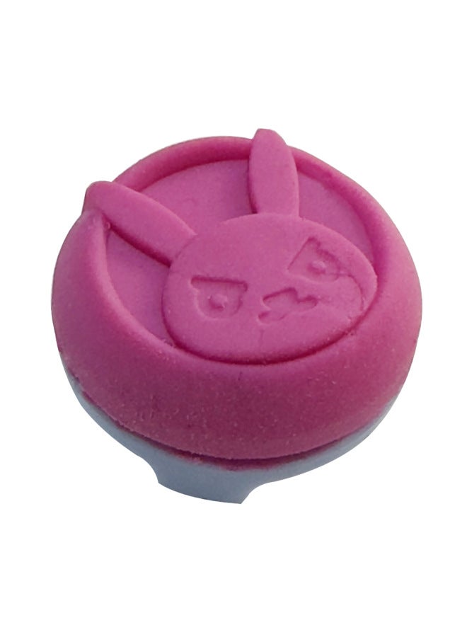PS4 Rocker Cap XBOX PS5 Rocker Cap Gaming Luminous Silicone Cap Two-color Gaming Universal Handle Button Cap-Product Color:For Ps45-kf006  - Image 1