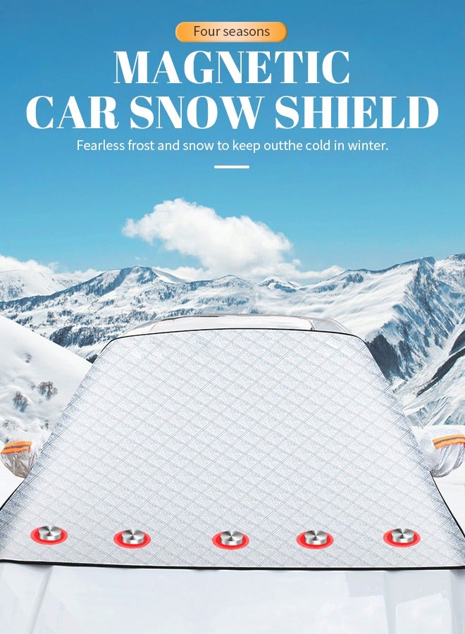 Generic Portable Car Windshield Sunshade,Car Window Sunshade For Sun Heat Protection And Block UV Rays, Keep Vehicle Cooler  - Image 2