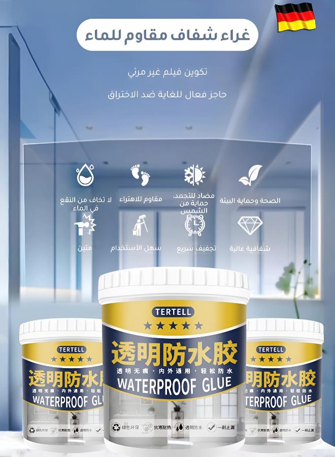 Transparent Waterproof Sealant for Leaks - UV & Frost Resistant, Strong Adhesion, Eco-Friendly - Image 3