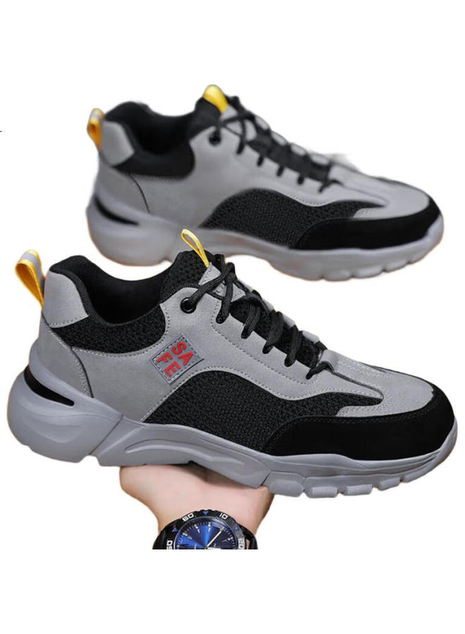 Jingtu Safety Shoes For Men, Summer Breathable, Steel Toe Cap, Puncture-Resistant, Lightweight, Work Functional Shoes 1103T Size 41 - Image 3