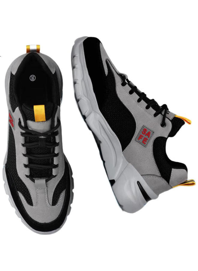 Jingtu Safety Shoes For Men, Summer Breathable, Steel Toe Cap, Puncture-Resistant, Lightweight, Work Functional Shoes 1103T Size 41 - Image 2