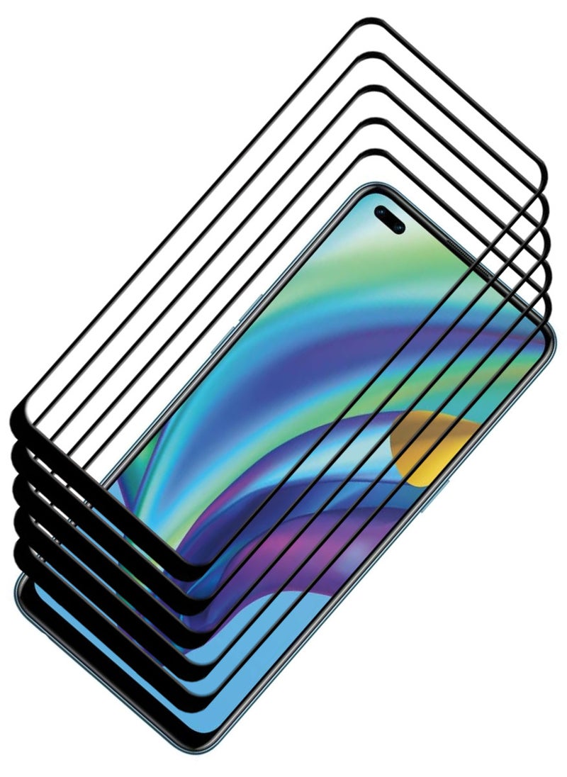 ACLIX 5 Pieces Antistatic ESD Dustproof Premium Quality High Definition Tempered Glass Screen Protector Designed For Oppo A93 - Image 1