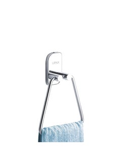 Lipka Lipka Premium Stainless Steel 304 Grade Towel Ring Silver  - Image 1