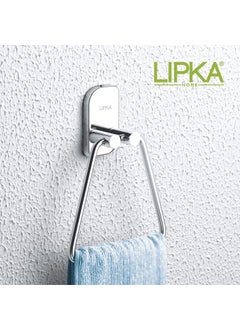 Lipka Lipka Premium Stainless Steel 304 Grade Towel Ring Silver  - Image 4