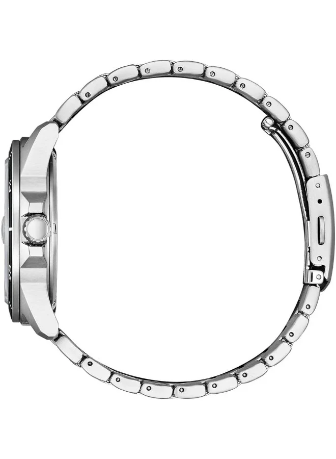CITIZEN Men's Eco Drive Men  Silver Stainless Steel  Strap - AW1811-82X