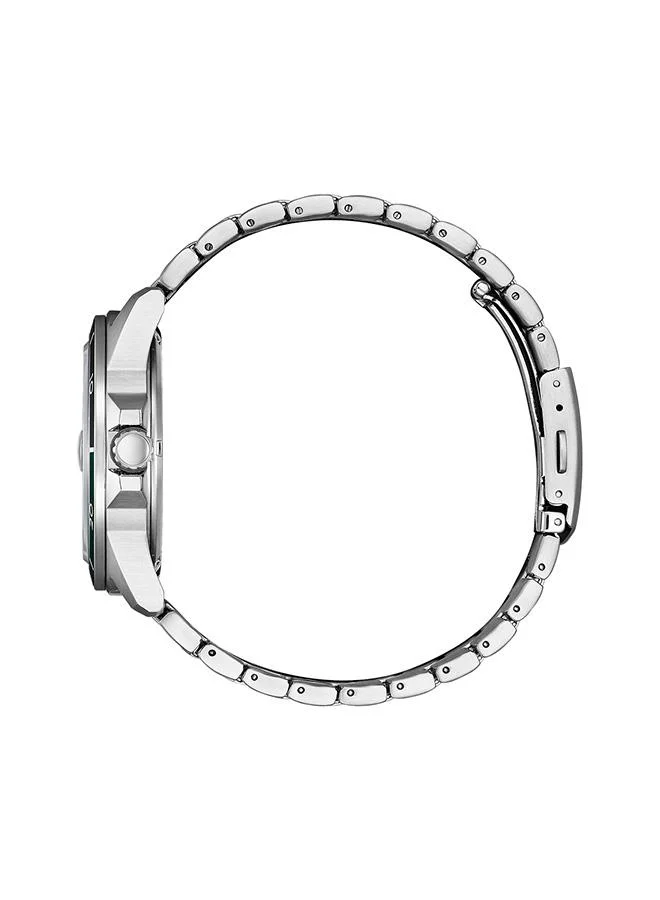 CITIZEN Men's Eco Drive Men  Silver Stainless Steel  Strap - AW1811-82X