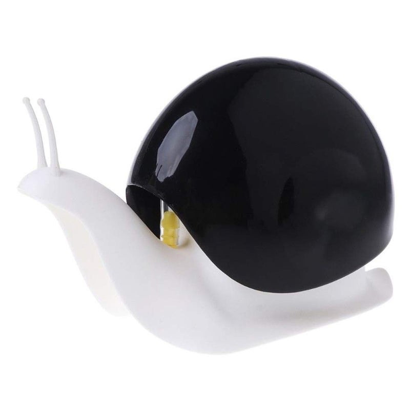 TabEnter Cute Snail Soap Dispenser for Kitchen Bathroom etc 120ML Black