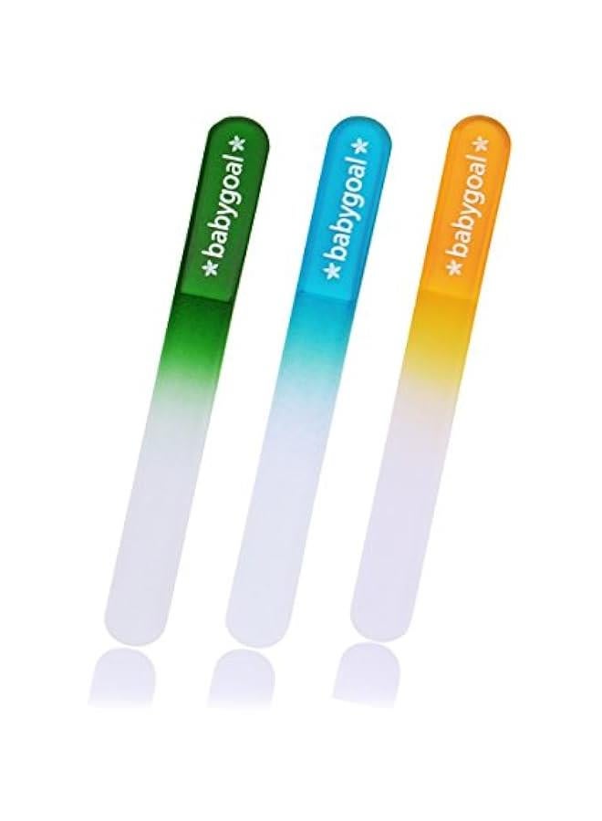 Gonice Babygoal Baby Nail Files 3 Pack,Newborn Nail Files with a Pouch,Genuine Czech Float Glass, Gift for Newborns,Toddlers,Infant, Babies &Young Children 3NF02  - Image 3
