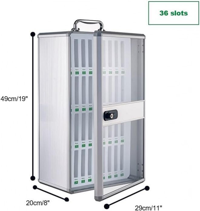 Intra-city fast distribution Secure Cell Phone Locker Box with Keys & Code for Office Classroom Gym Small Safe Box for Money and Digital Home Safe 29x20x49cm/11x8x19in,One Color 29x20x49cm General standard compliant quality Trendy budget practical design Long use oriented quality Fade proof Updated modern design New residential zone delivery Surface safe Modern color selections Low maintenance User feedback upgraded quality Salt resistant coating Trendy natural assorted colors Climate adapted upgraded quality KSA market compliant quality Global trendy simple build All-item matching trendy build All season compatible build Repeated use friendly design Simple multi-feature universal build Odor resistant Simplified versatile design Space saving Low wear optimized design Long term heavy use compatible - Image 2