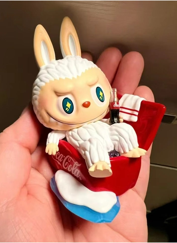 Labubu The Cola Series 1 piece Pop Mart blind box Collectible Toy Art  - Image 1