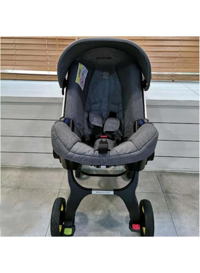 Stroller 2*1  (Stroller and Car Seat ) S800 - Image 2