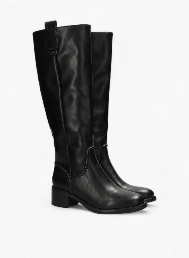MEXX Solid High Shaft Boots with Zip Closure - Image 2