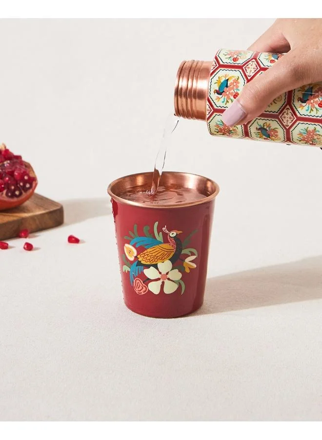 تشامباك Monal Copper Tumbler, 250 ml | Kashmir Trails