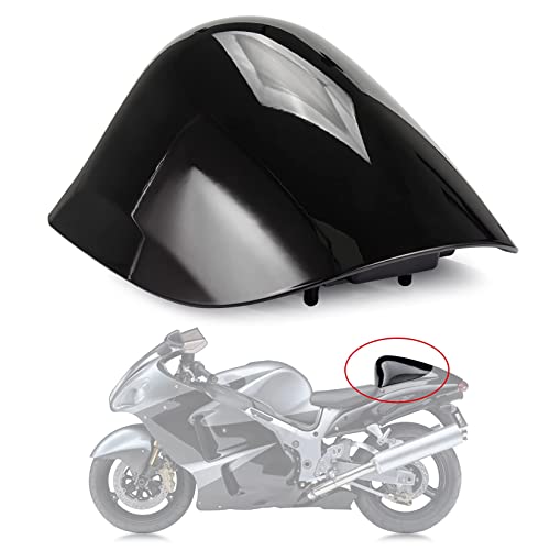 PSLER Cowl Rear Seat Cover Rear Seat Fairing Cover for Hayabusa GSXR1300 1996-2007 (Black) - Image 1
