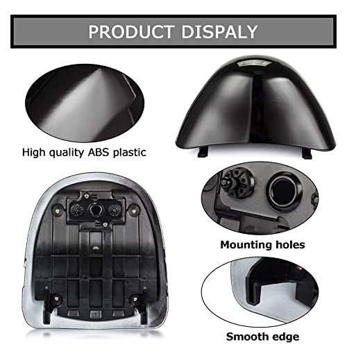 PSLER Cowl Rear Seat Cover Rear Seat Fairing Cover for Hayabusa GSXR1300 1996-2007 (Black) - Image 3