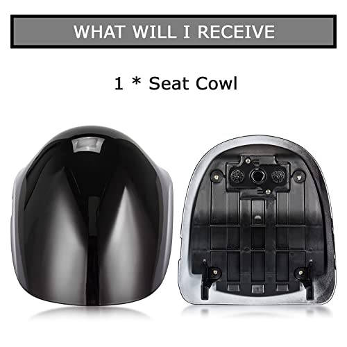 PSLER Cowl Rear Seat Cover Rear Seat Fairing Cover for Hayabusa GSXR1300 1996-2007 (Black) - Image 5