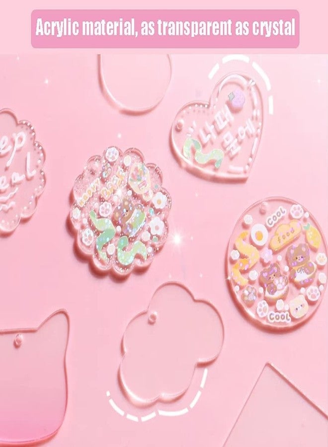 QIAONIUNIU Stickers for Girls Ages 6+, Create Your Own Tags Art and DIY Crafts Set, Valentine's Day Gifts (Make 60 Tags) - Image 5