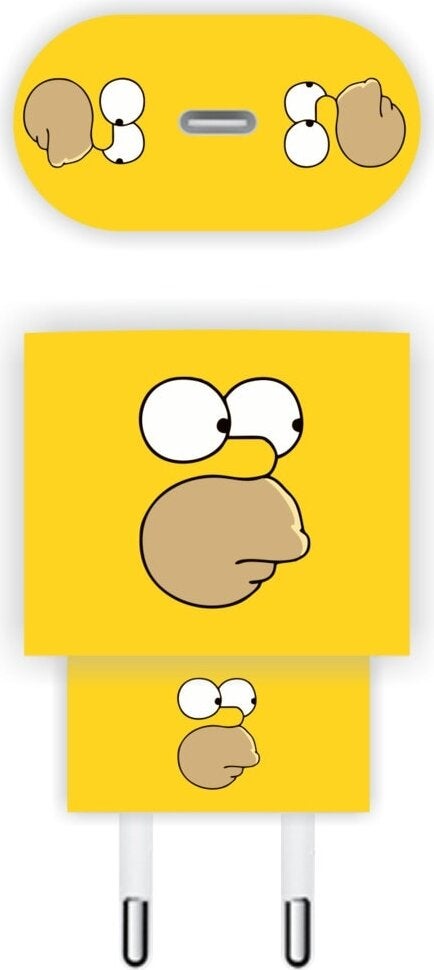 Quart Aksesuar Quart Accessory Iphone 20W Charger Cover Simpson Charger Sticker - Image 2