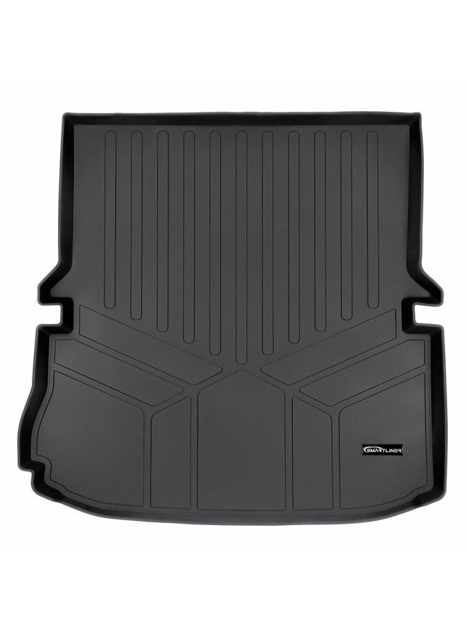 MAX LINER All Weather Custom Fit Cargo Trunk Floor Mat Behind 2nd Row Black Compatible with 2011-2019 Ford Explorer - Image 1