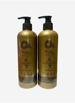 Oplus protein and keratin moisturize and softens for daily use Shampoo and Conditioner 500+500 ml 