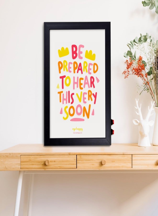 Oye Happy - Pregnancy Frame Audio – Pre-Recorded Baby Giggle Keepsake | Unique Baby Shower Gift | Special Memory for Parents-to-Be - Image 2