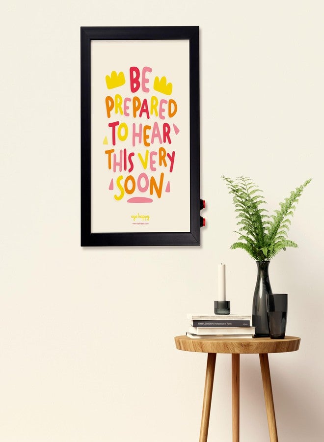 Oye Happy - Pregnancy Frame Audio – Pre-Recorded Baby Giggle Keepsake | Unique Baby Shower Gift | Special Memory for Parents-to-Be - Image 3