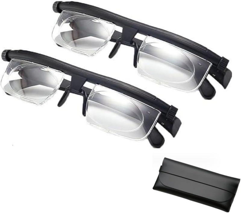 klarako Flex Vision Adjustable Glasses, Flex Focal Adjustable Glasses, Adjustable Reading Glasses, Adjustable Focus Glasses For Men