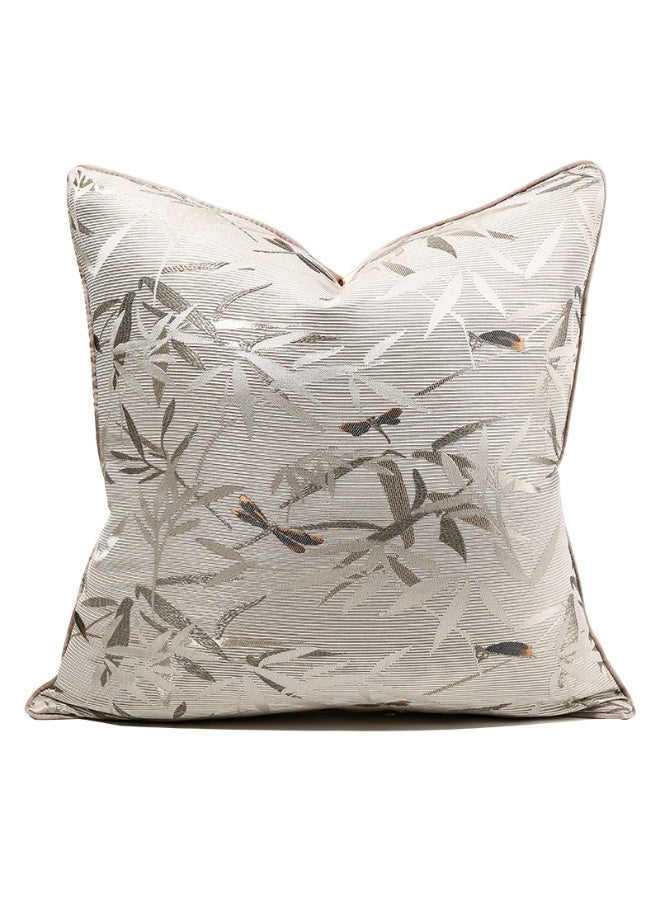 Design High End Chinese Jacquard Cushion Cover Dragonfly Jacquard Square Pillowcase Light Luxury Home Sofa Pillow Covers Decor - Image 1