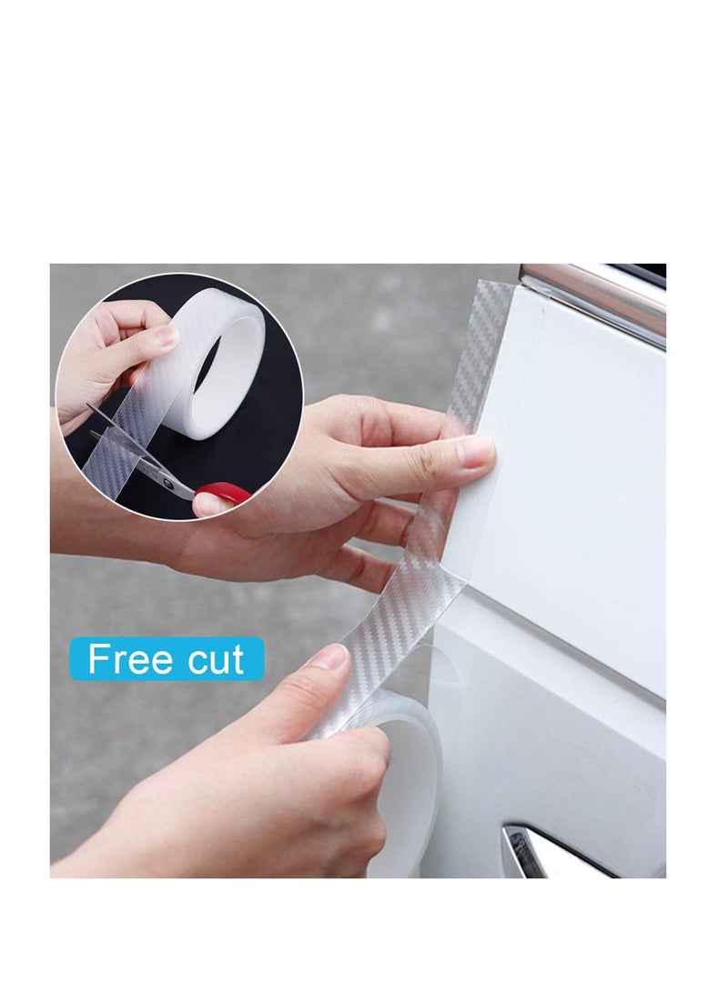 SYOSI Car Door Edge Guards Door Sill Protector, Automotive Anti-Collision Strip for Car Door Edge/Front and Rear Bumper/Door Sill Protector, Fits for Most Car (2In x 33Ft) - Image 4