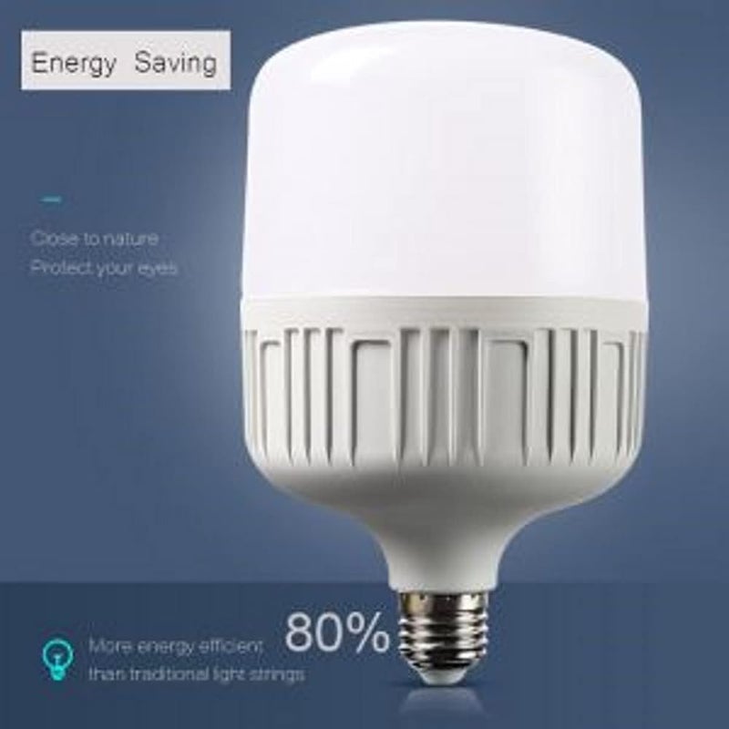 رويال إيبكس مصباح LED من نوع Royal Apex، قوة 30 واط/50 واط، قاعدة E27، ضوء ناعم بدون أشعة UV أو زئبق أو رصاص؛ مناسب للاستخدام في المنزل أو المكتب (لون ضوء النهار 6500K، قوة 30 واط) - Image 3
