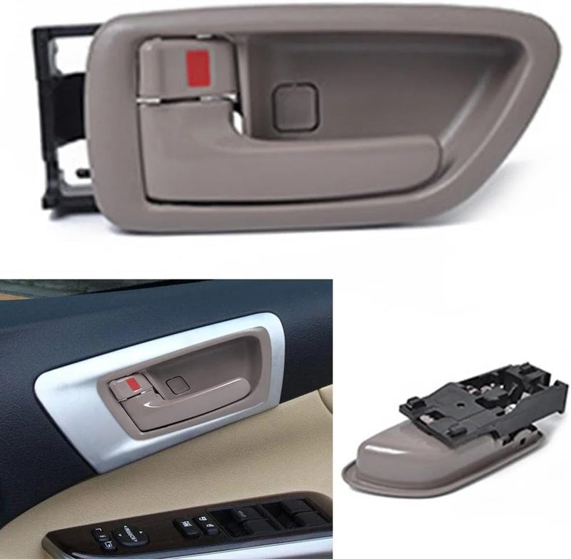 DEMULAX Gray Stone Chrome Interior Door Handle for Toyota Avalon - Image 5
