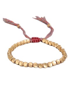 Handmade Tibetan Buddhist Braided Beads Lucky Rope Bracelet