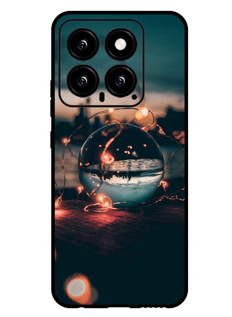 Theodor Protective Case Anti Scratch Shock Proof Bumper Cover For Xiaomi 14 ball_garland_glass - Image 1