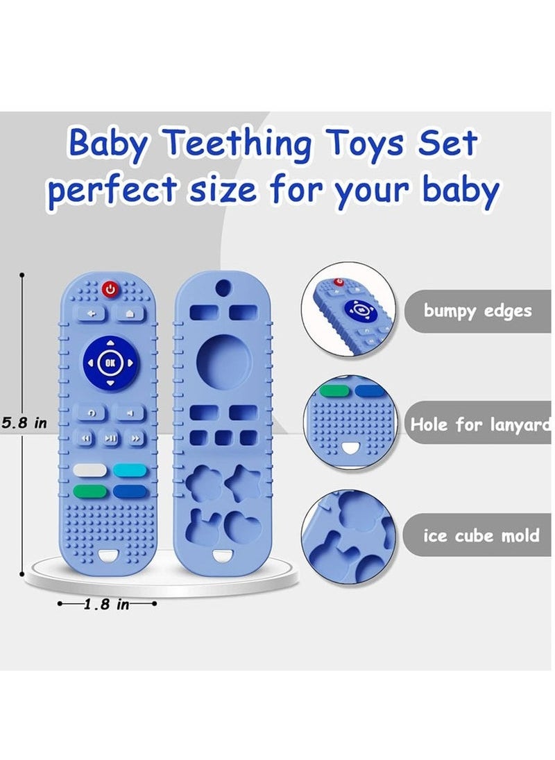 Gonice Remote Control Teether Toys, Teething Toys TV Remote Control for 6 to 12 Months  - Image 2