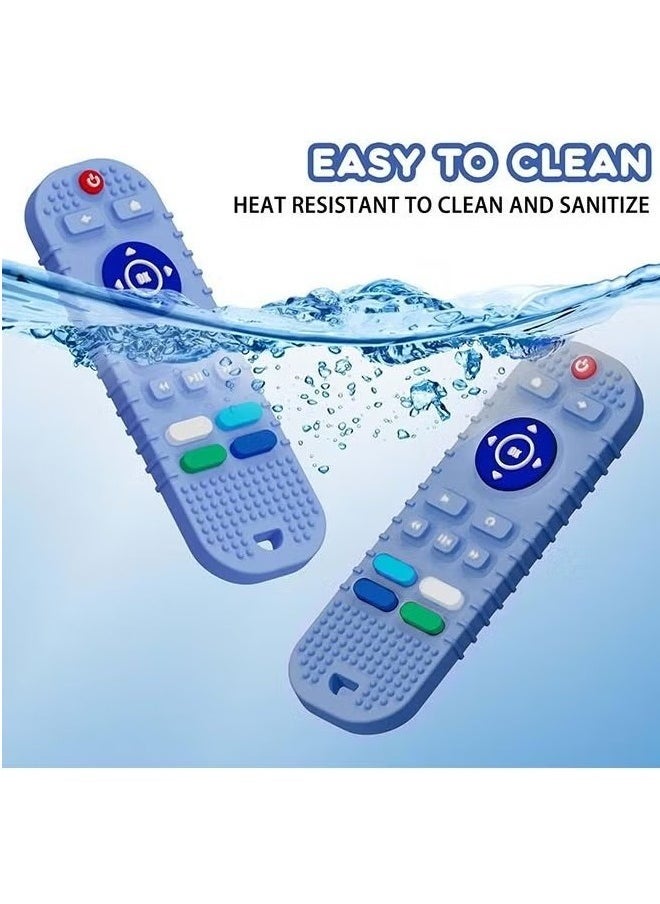 Remote Control Teether Toys, Teething Toys TV Remote Control for 6 to 12 Months