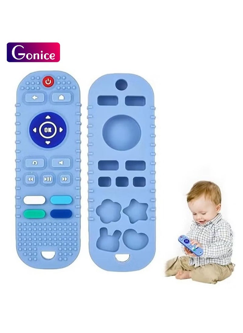 Gonice Remote Control Teether Toys, Teething Toys TV Remote Control for 6 to 12 Months  - Image 1