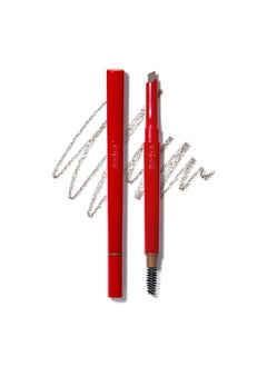 Espoir Espoir The Brow Easy Shaping Pencil # Light Taupe | Elaborately designed Leaf-shaped Eyebrow Pencil Tip for Quick and Easy to draw fine lines | Longlasting sharp tip and natural color 