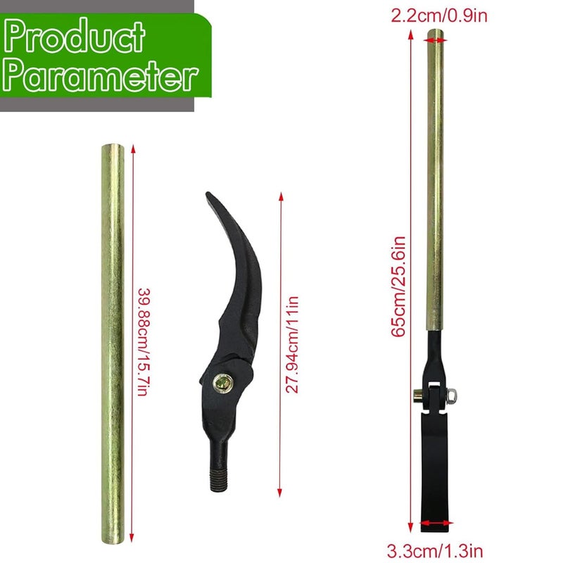 أداة شد أسوار الحديد الكربوني للحدائق - Image 3