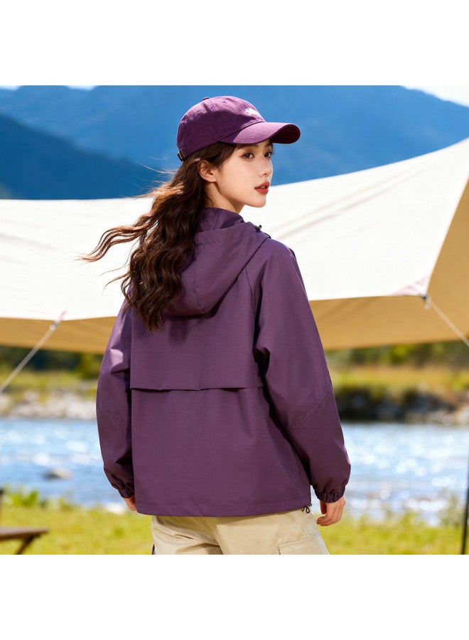 Fapai One Garment, Two Styles Women's Jacket Outdoor Casual Two-piece Jacket Hooded Jacket Coat - Image 5