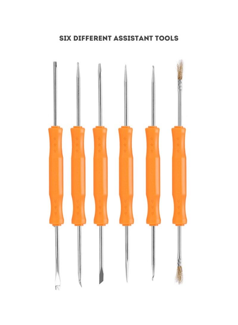 Soldering Iron Kit With Temperature Control Multicolour 26.50×14.70×4.00centimeter - Image 2