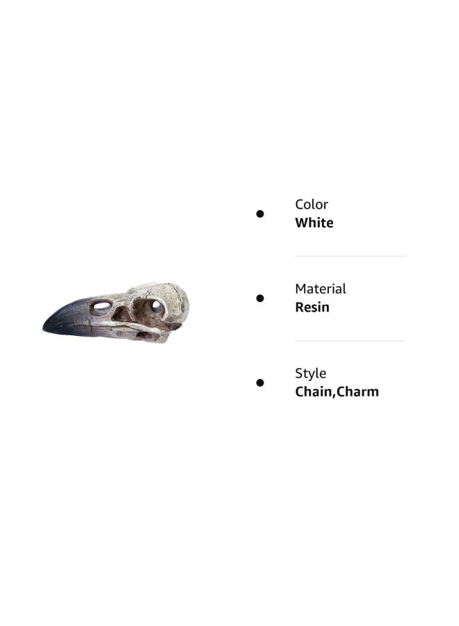 Alchemy Gothic The Vault V66 Reliquary Raven Skull Poly Resin - Image 3