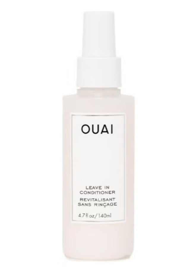 Ouai Leave In Conditioner & Heat Protectant Spray - Prime Hair for Style, Smooth Flyaways, Add Shine and Use as Detangling Spray - No Parabens, Sulfates or Phthalates (4.7 oz) - Image 1