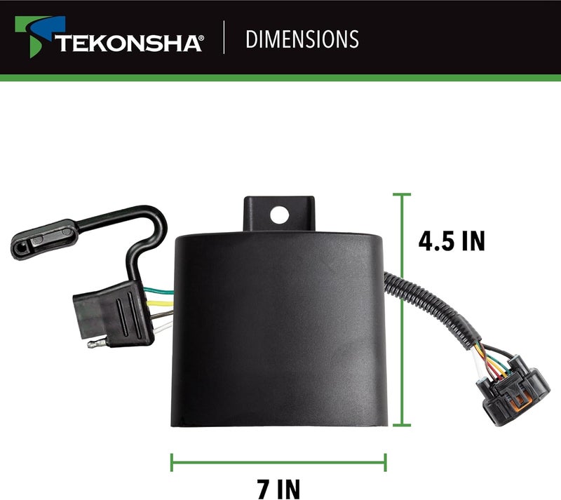 Tekonsha 118784 Tow Harness T-Connector for Factory Tow Package - Image 2
